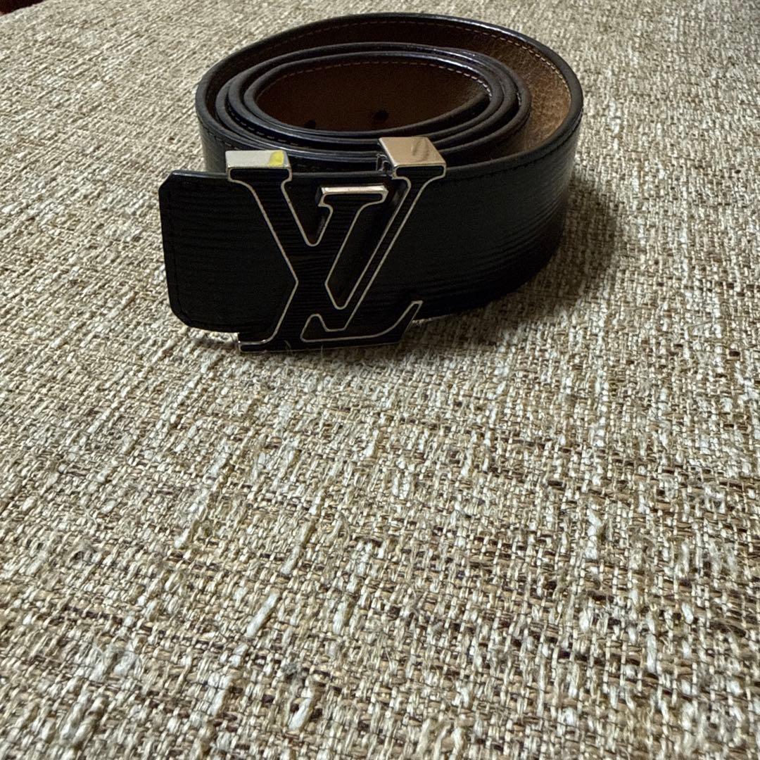 Louis Vuitton エピブラックベルト　確実正規品
