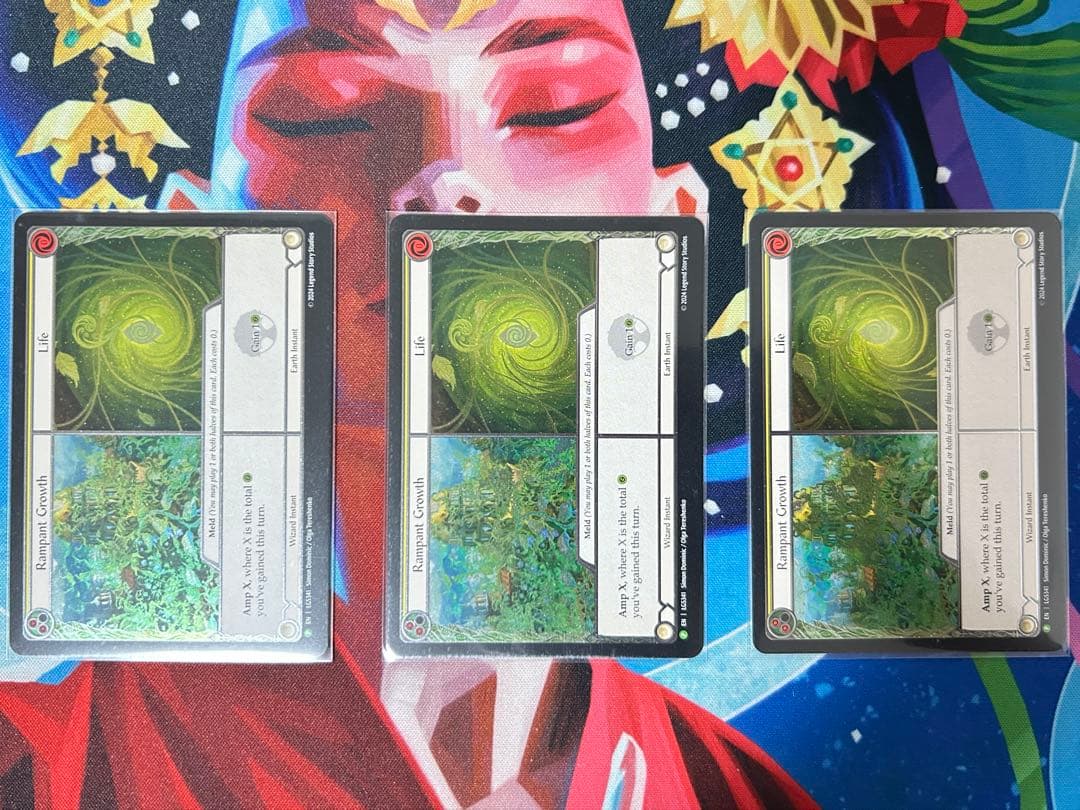 Rampant Growth//Life 蔓延//生命　【cold foil】