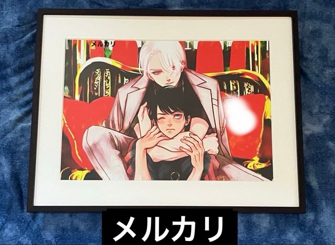 カラーレシピ はらだ　直筆サイン入り複製原画 個展