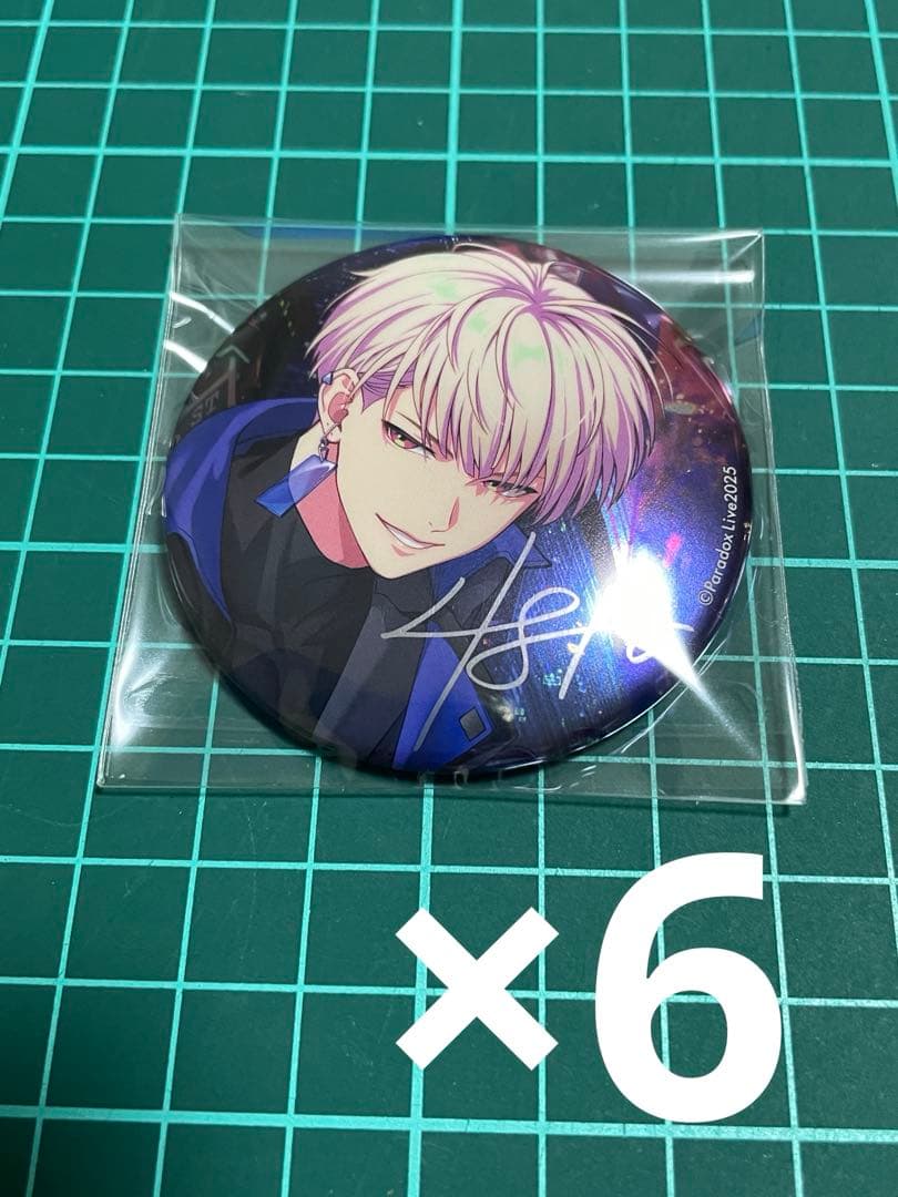 パラライ 6周年 缶バッジ 夏準