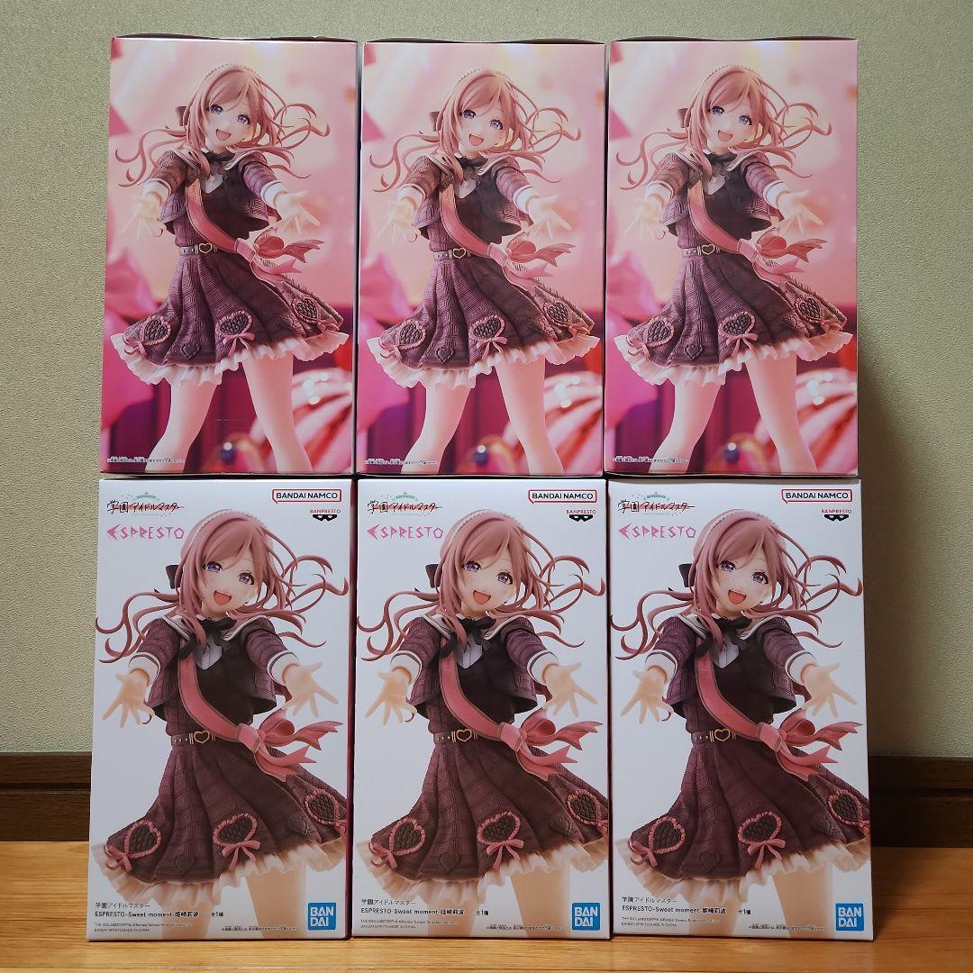 未開封]学園アイドルマスター 姫崎莉波 フィギュア 6個セット