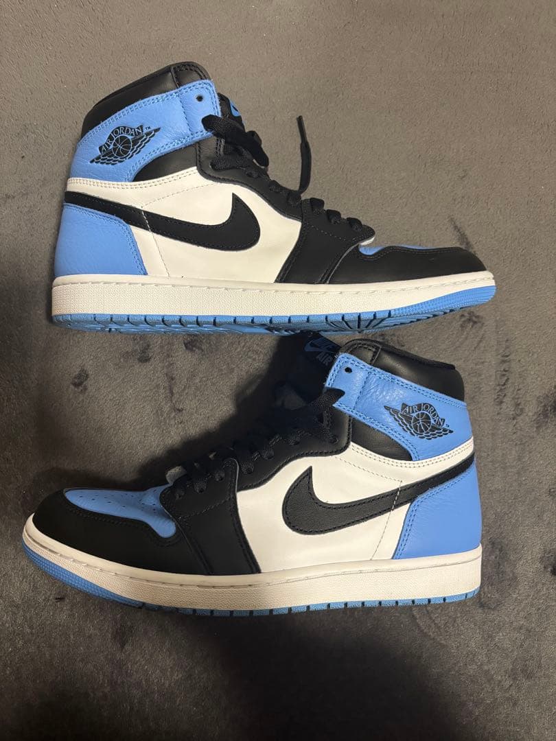 ナイキ　エアジョーダン1 Retro High OG ユニバーシティブルー　28