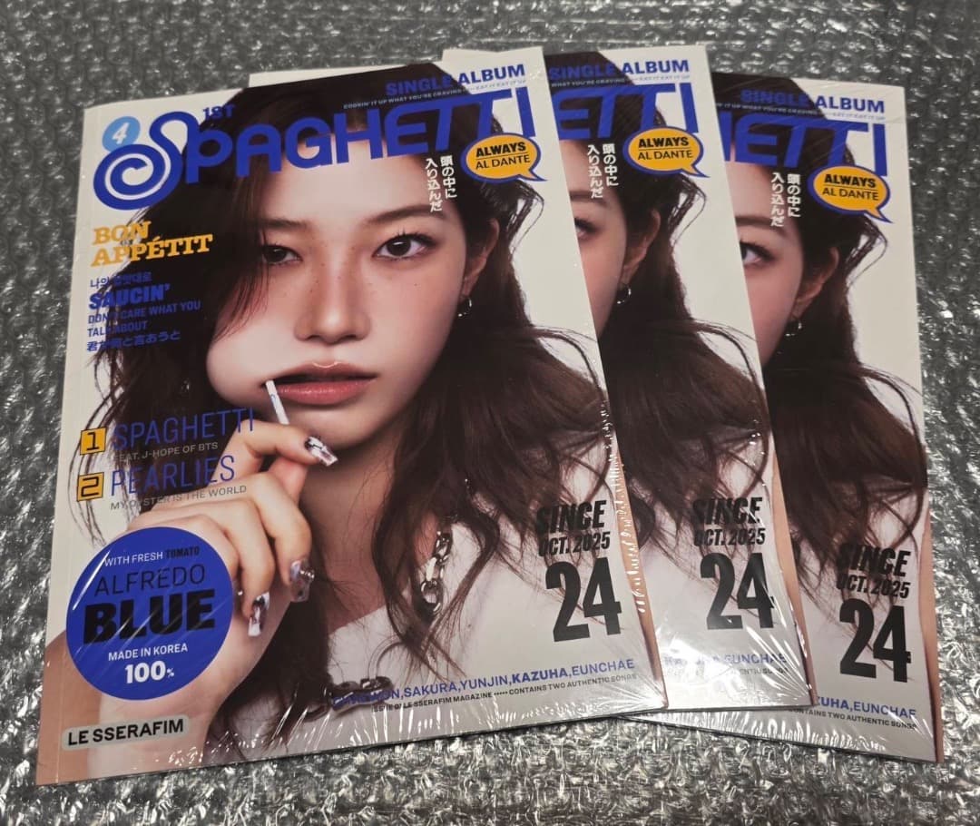 LE SSERAFIM SPAGHETTI コンパクト盤 カズハ 3枚セット - メルカリ