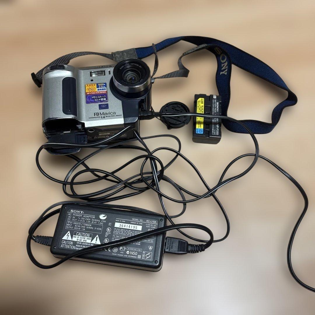 Sony FD Mavica デジタルカメラ ACアダプター付き