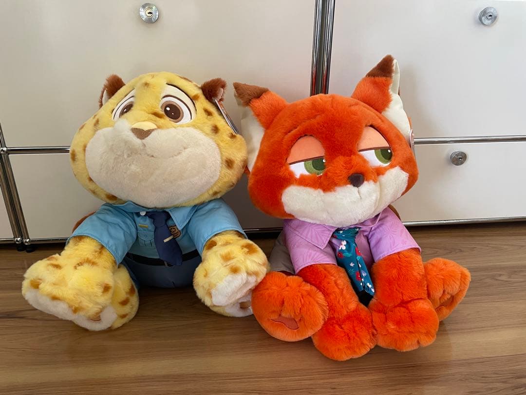 ズートピア2 ジュディ ニック ぬいぐるみ　コストコブランケット入り