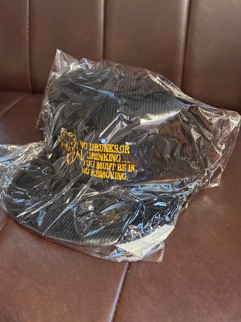 TSY ORIGINAL CORDUROY CAP　BLACK