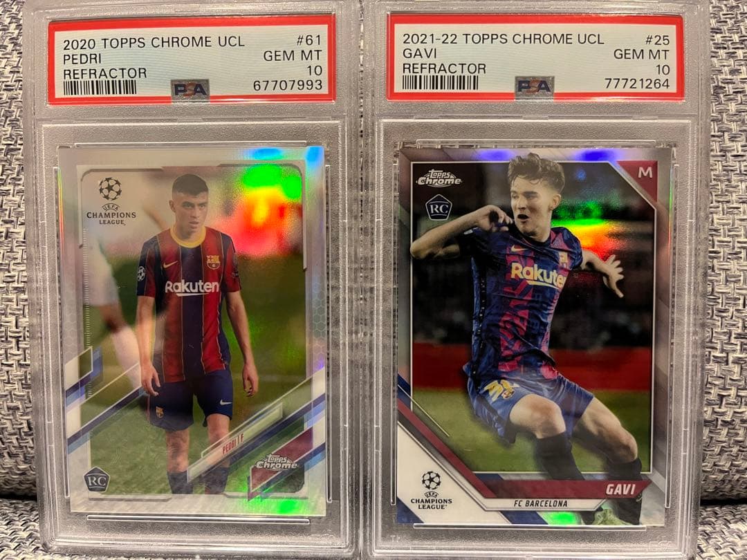 ペドリ Topps UCL Japan PSA 10 RC ルーキーカード