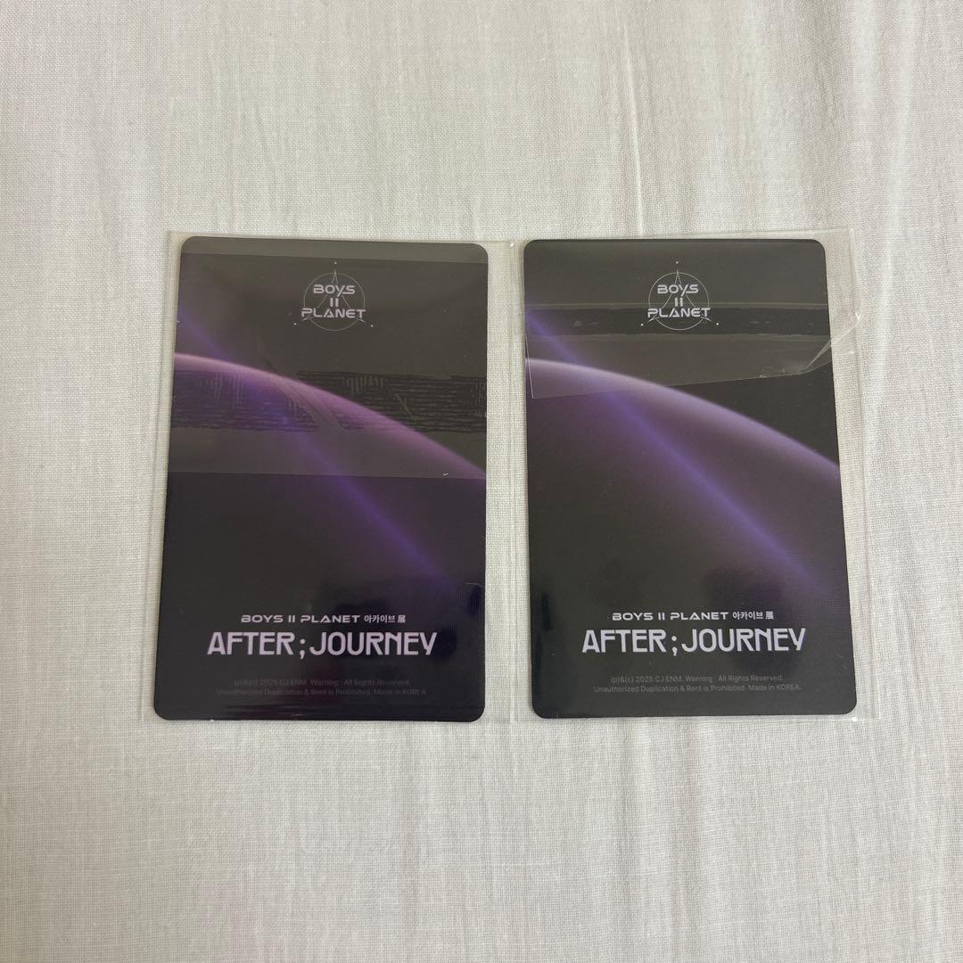 アルノ ジアハオ ボイプラ アーカイブ展 pop up 2枚 トレカセット