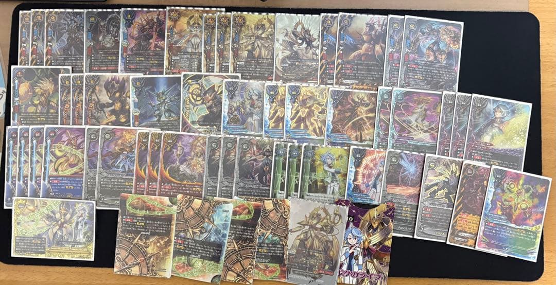 バディファイト　ゴッドクロックデッキ　スリーブ、ライフカウンター付き