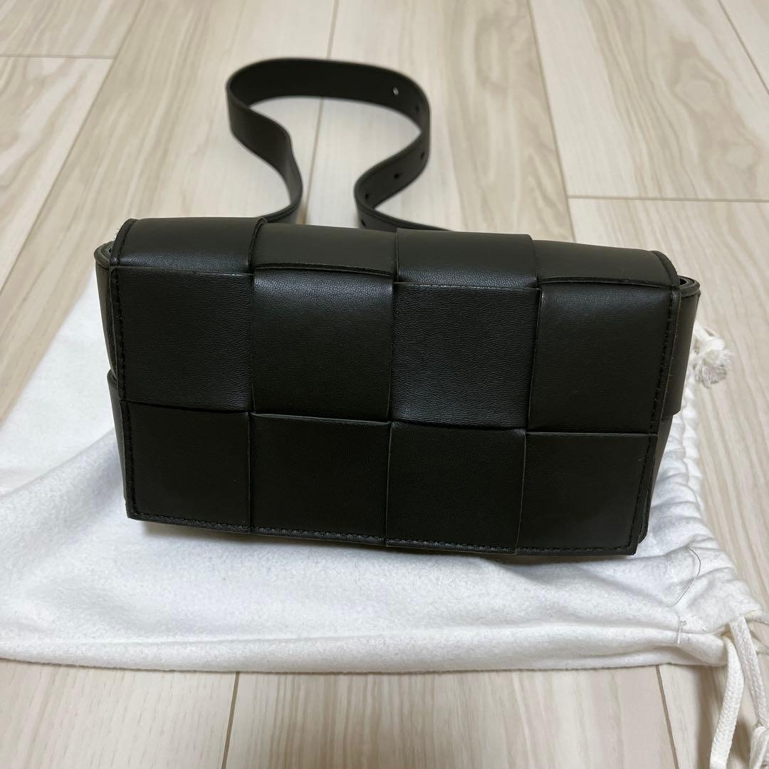 BOTTEGA VENETAカセットショルダー ボッテガヴェネタ BOTTEGA VENETA カセットミニクロスボディバケット