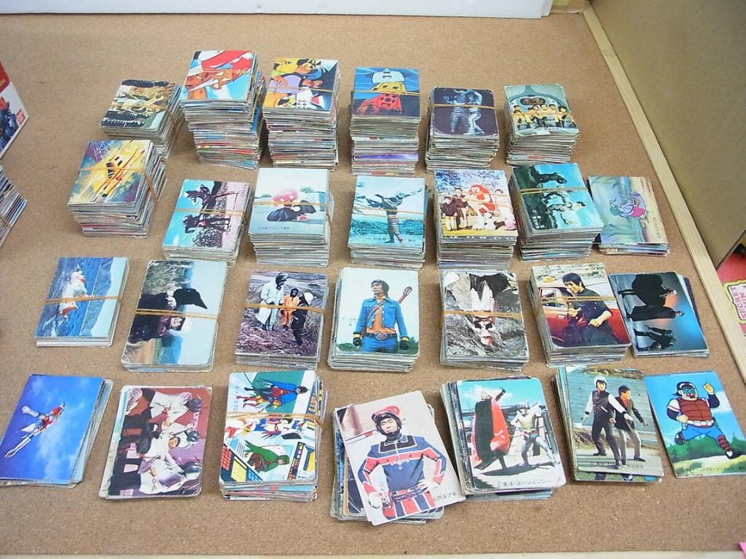 昭和　カード　ゲッターロボ　ロボコン　グレンダイザー　他　まとめて Yahoo!オークション -「ゲッターロボ カード」(その他) (ビンテージ)の