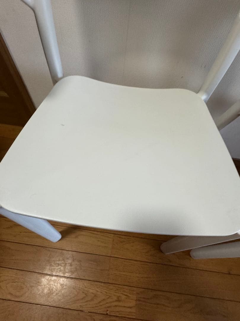 希少 廃盤 IKEA JANINGE ヤニンゲ スタッキングチェア 2脚 ①