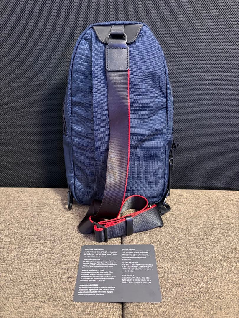 リ*ド様 TUMI 2603807NVY3E Alpha3 ボディバッグ JAL