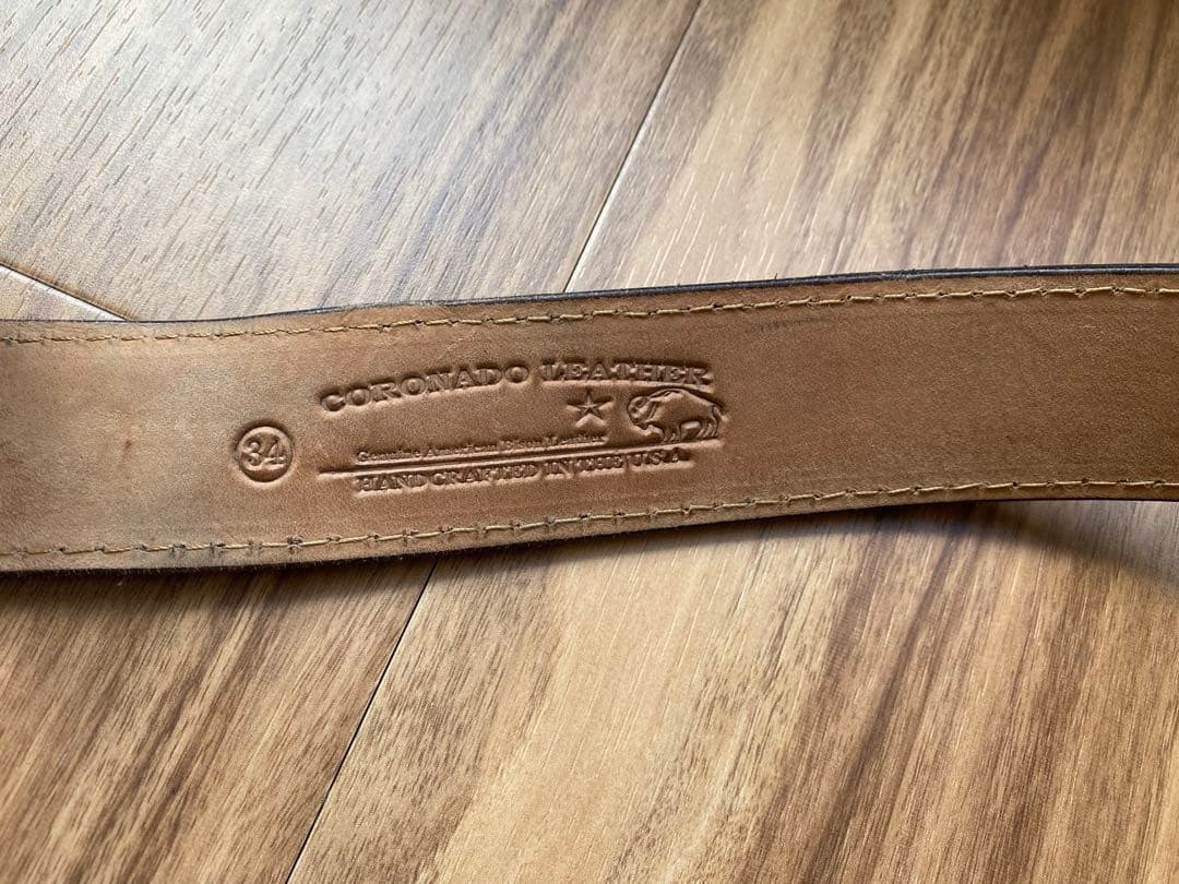 coronado leather コロナドレザー ベルト