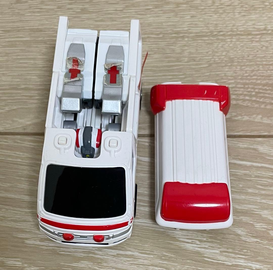 トミカヒーローズ ジョブレイバー 4体セット まとめ売り - メルカリ