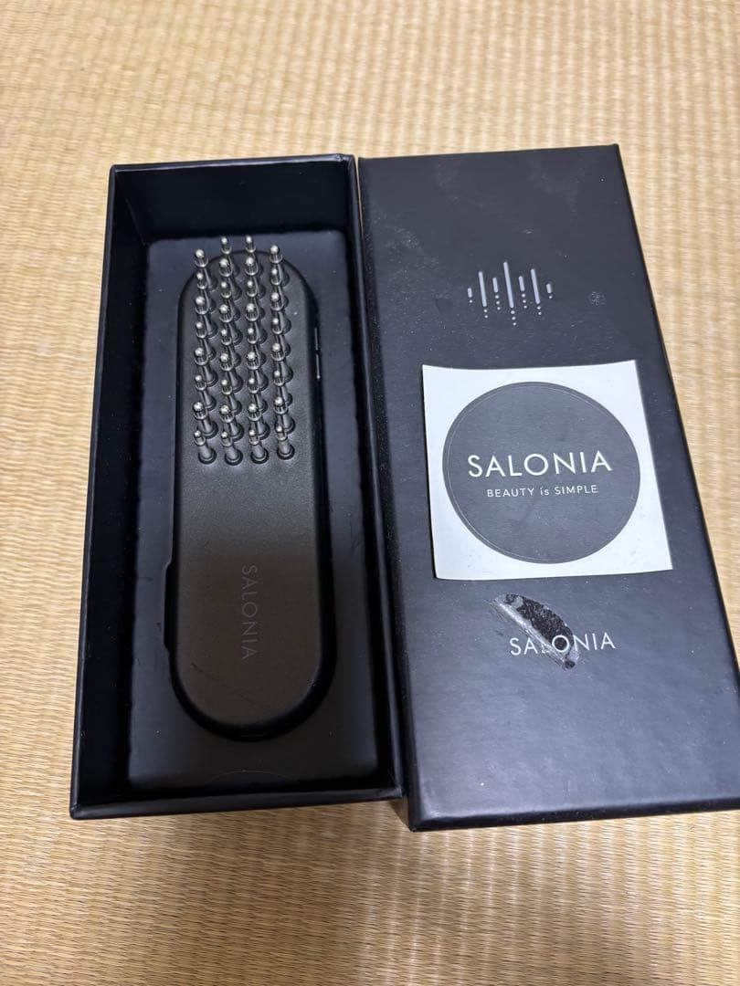 SALONIA EMS LIFT BRUSH 3D CARE ブラック