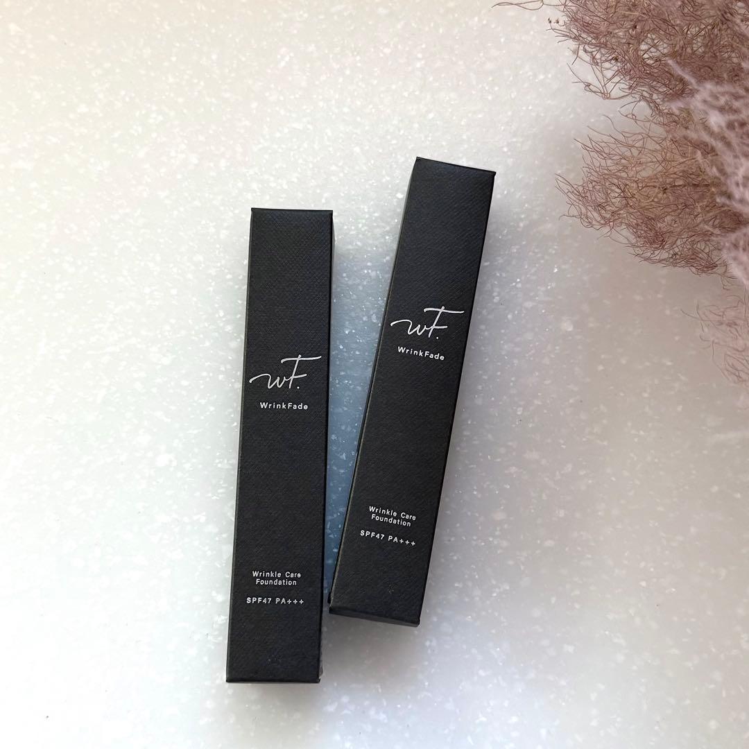 Wrink Fade 薬用リンクルカバーファンデーション(シワ改善) 2個セット