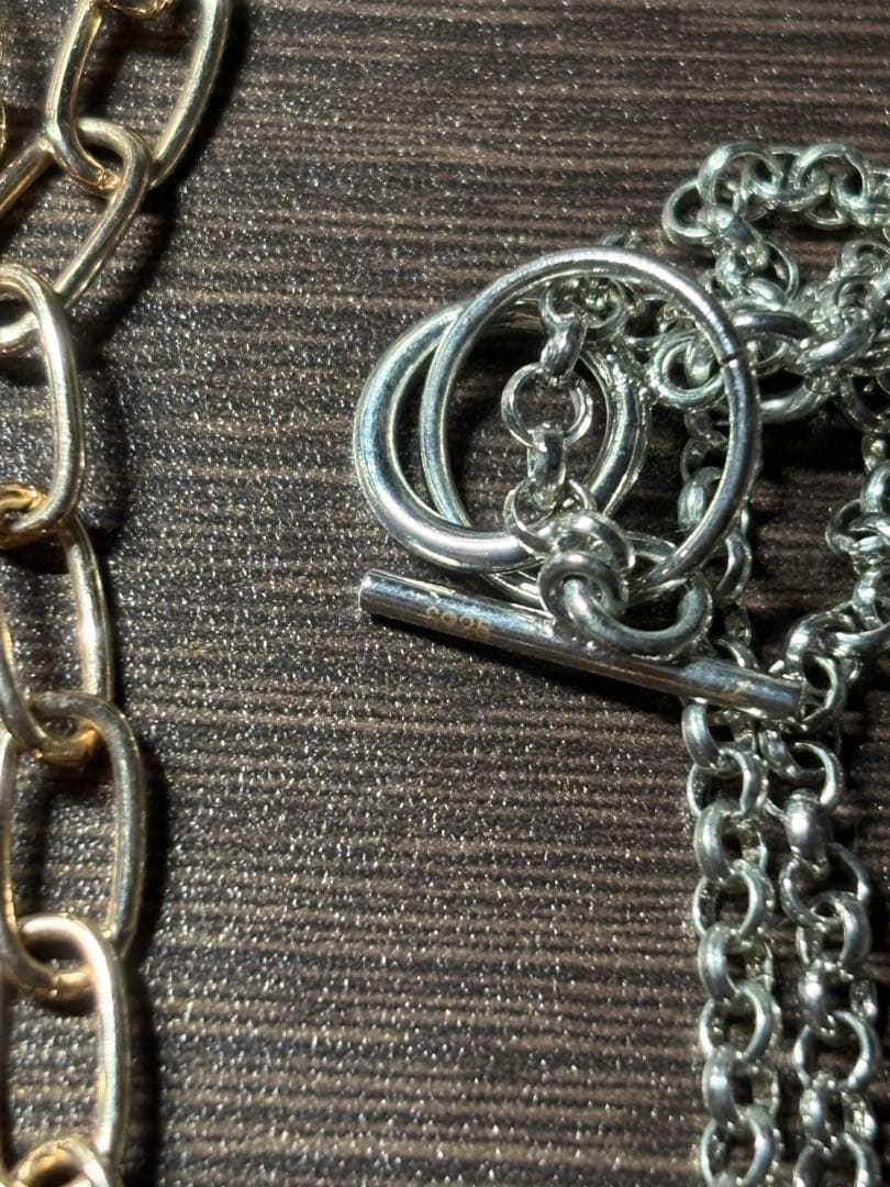 藤原樹 ネックレス infaction ピンクゴールド シルバー925 - メルカリ