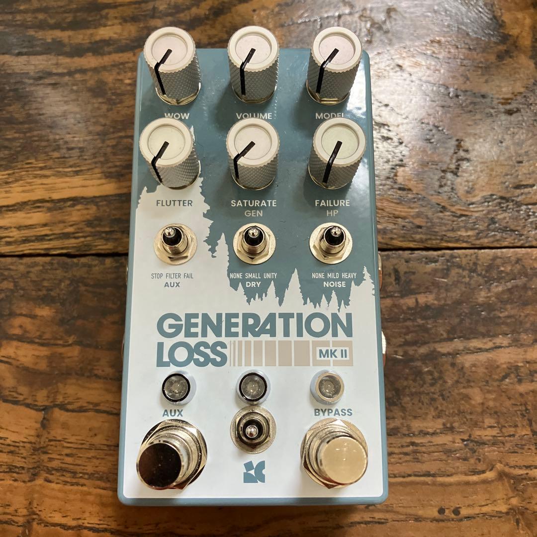 ギター chase bliss audio generation loss mk2
