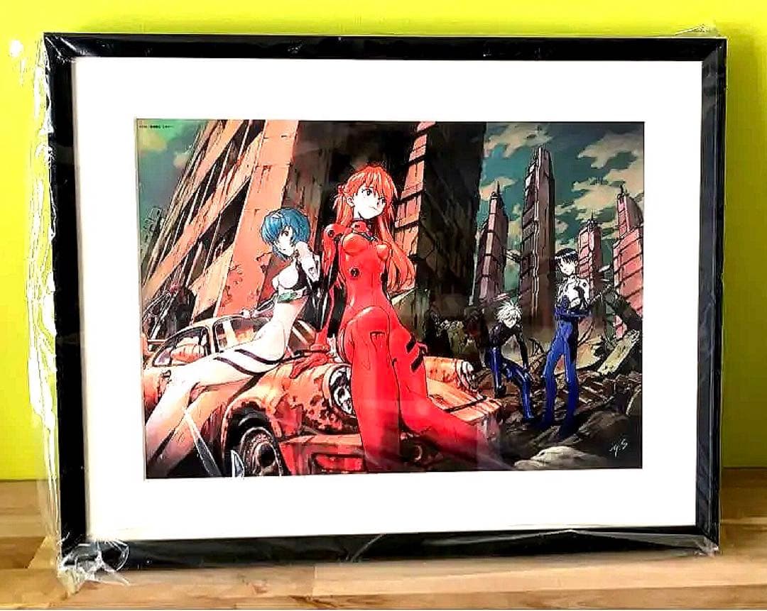貞本義行「新世紀エヴァンゲリオン」A3複製原画　B 貞本義行『新世紀エヴァンゲリオン』のイラストグッズ誌上通販第2弾