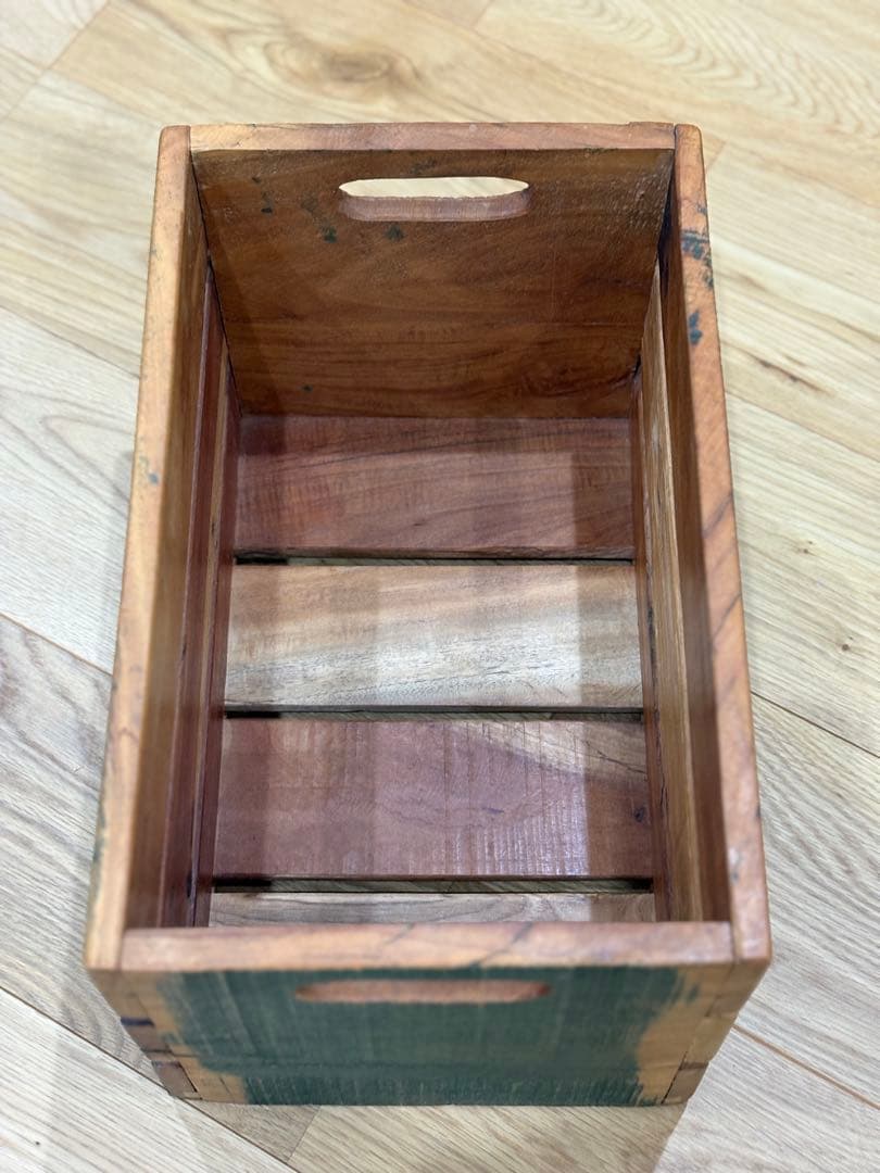 ジャーナルスタンダードファニチャー 木製ハンドル付き収納ボックス