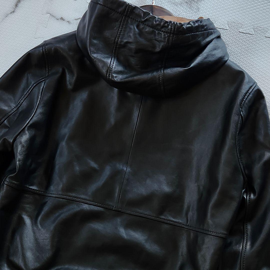 極美品✨COACH レザージャケット シグネチャー 総柄 ラムレザー