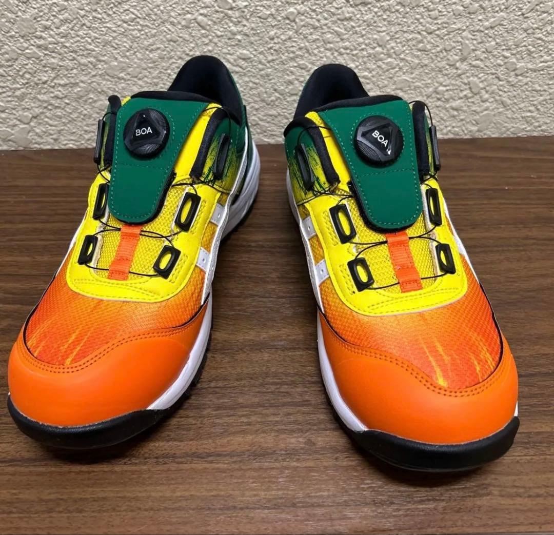 未使用品、アシックス安全靴 CP209BOA 限定カラ- サイズ25.５