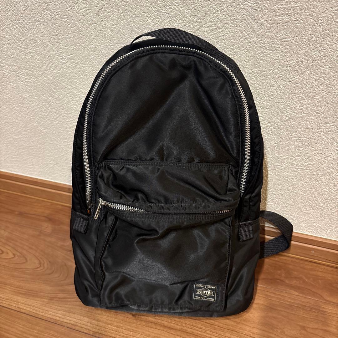 美品 ポーター タンカー リュック ブラック