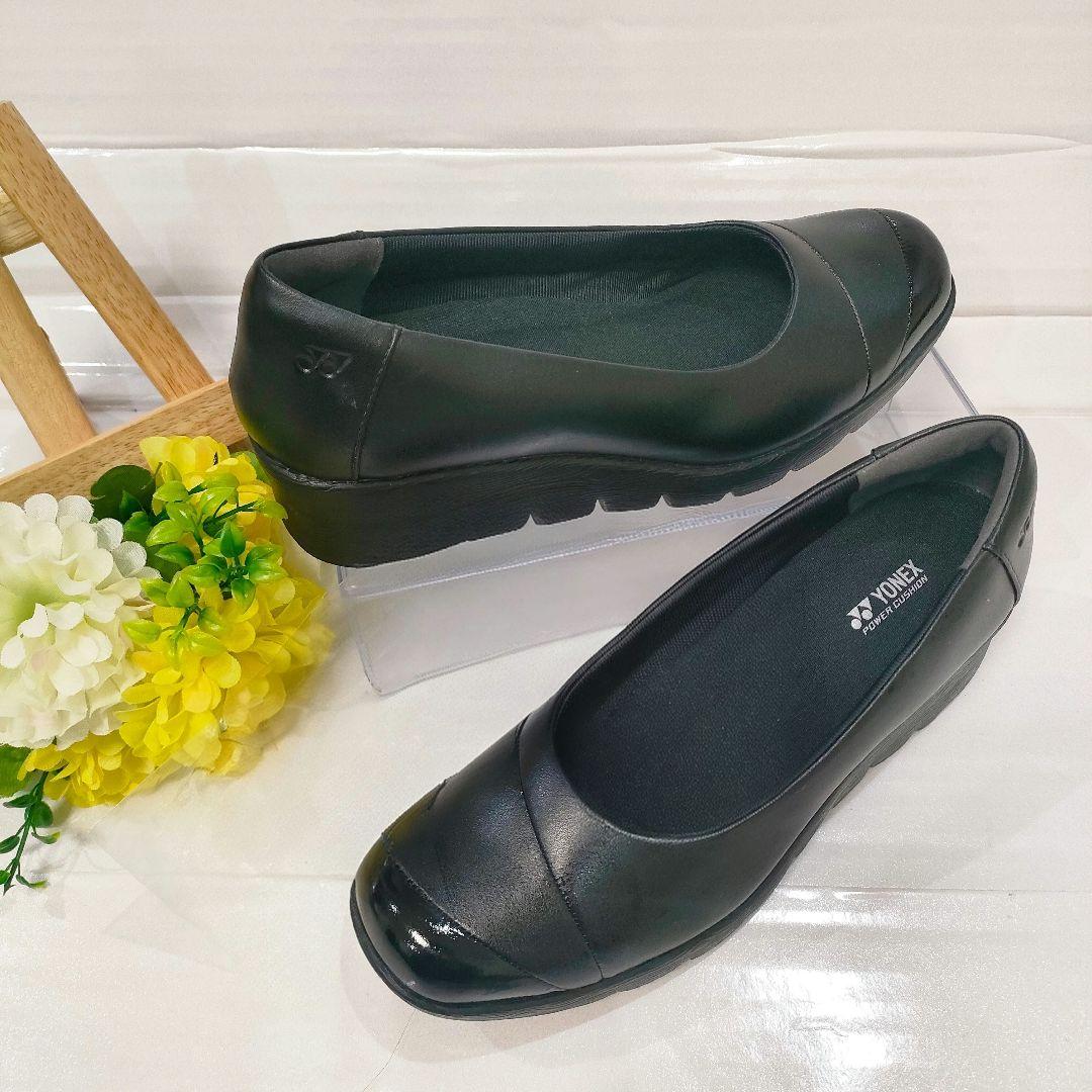 未使用級 YONEX パワークッション パンプス ウォーキングシューズ 23.5