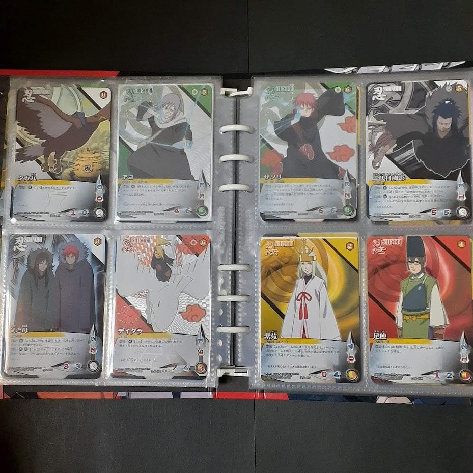 NARUTO 疾風伝 カードゲーム 第1幕～第3幕 忍者学校 コンプ