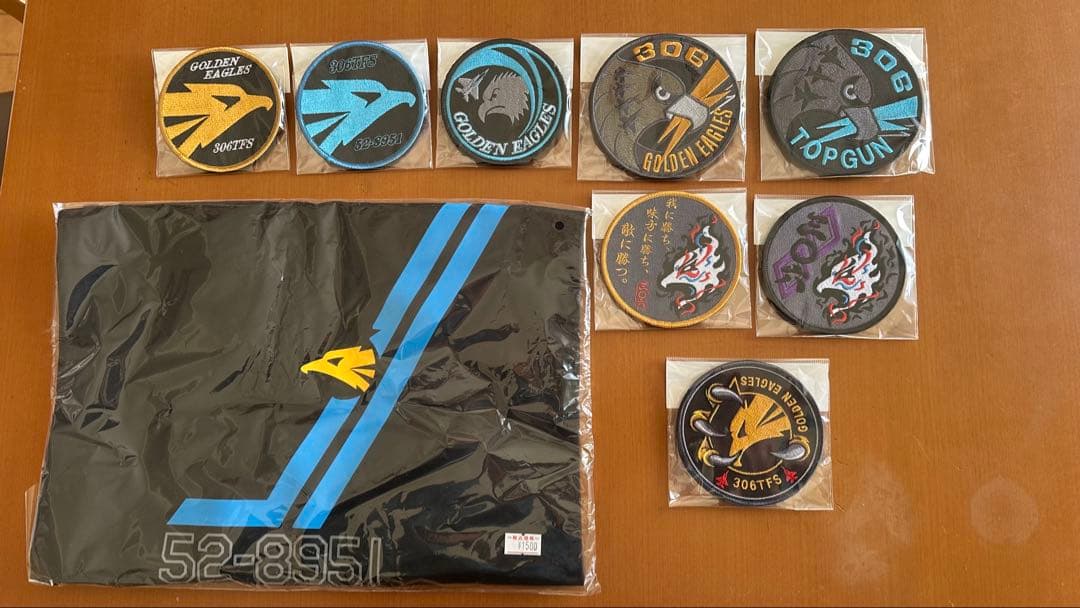 小松基地306飛行隊パッチセット