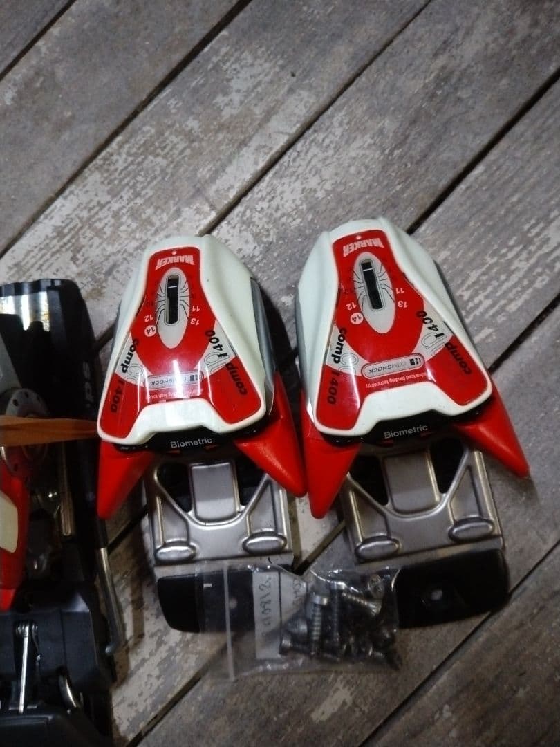 アルペンスキーmarkercomp14 ビンディング マーカー テックビンディング KINGPIN 13 ブラック×レッド MARKER