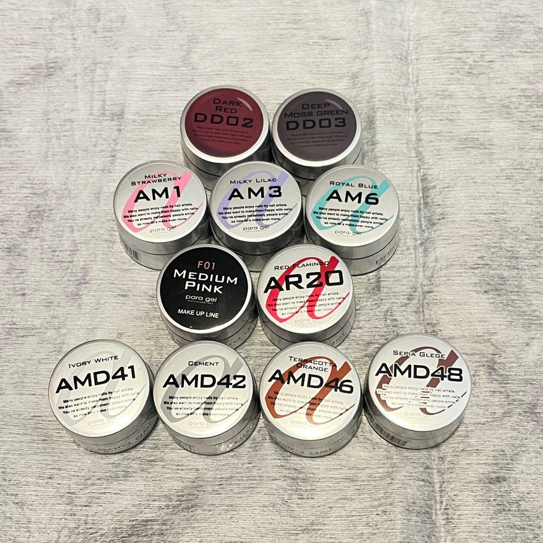 パラジェル カラージェル11色まとめてセット para gel onlineshop