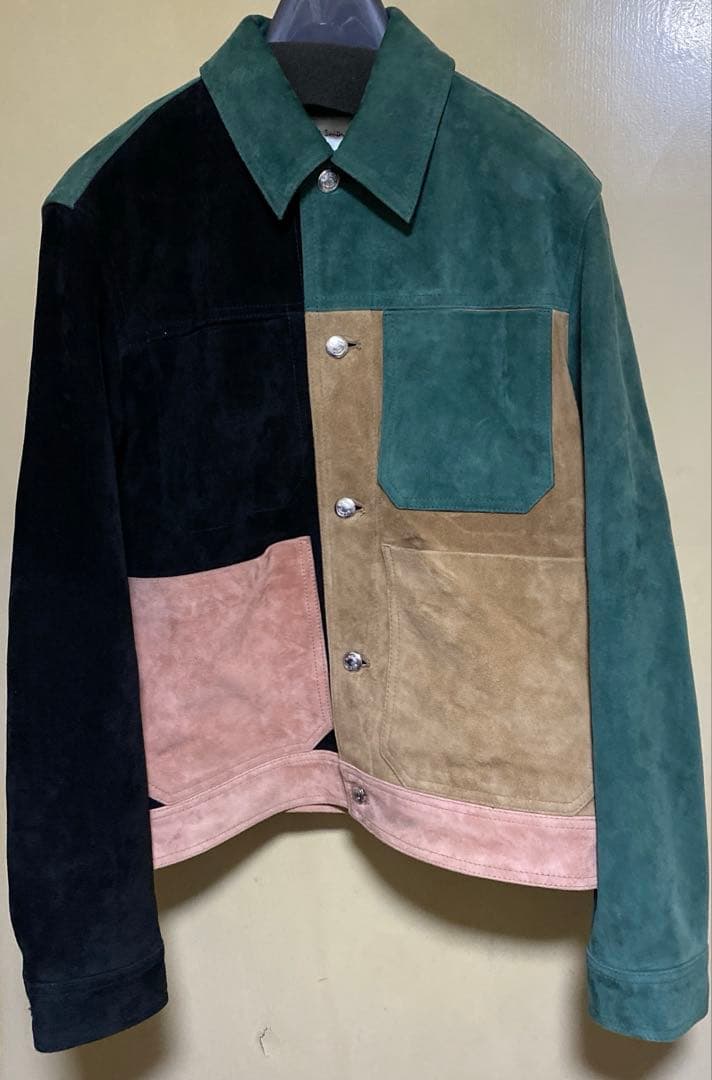 Paul Smith 23AW ゴートスエード MIX UP ジャケット