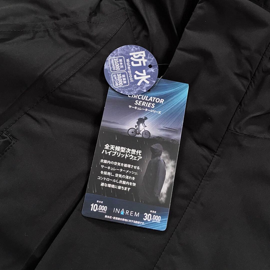 《希少サイズ／新品》INAREM サーキュレーター レインベンチコート ブラック