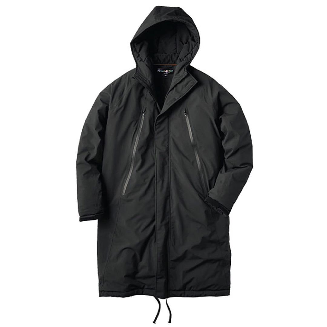 《希少サイズ／新品》INAREM サーキュレーター レインベンチコート ブラック