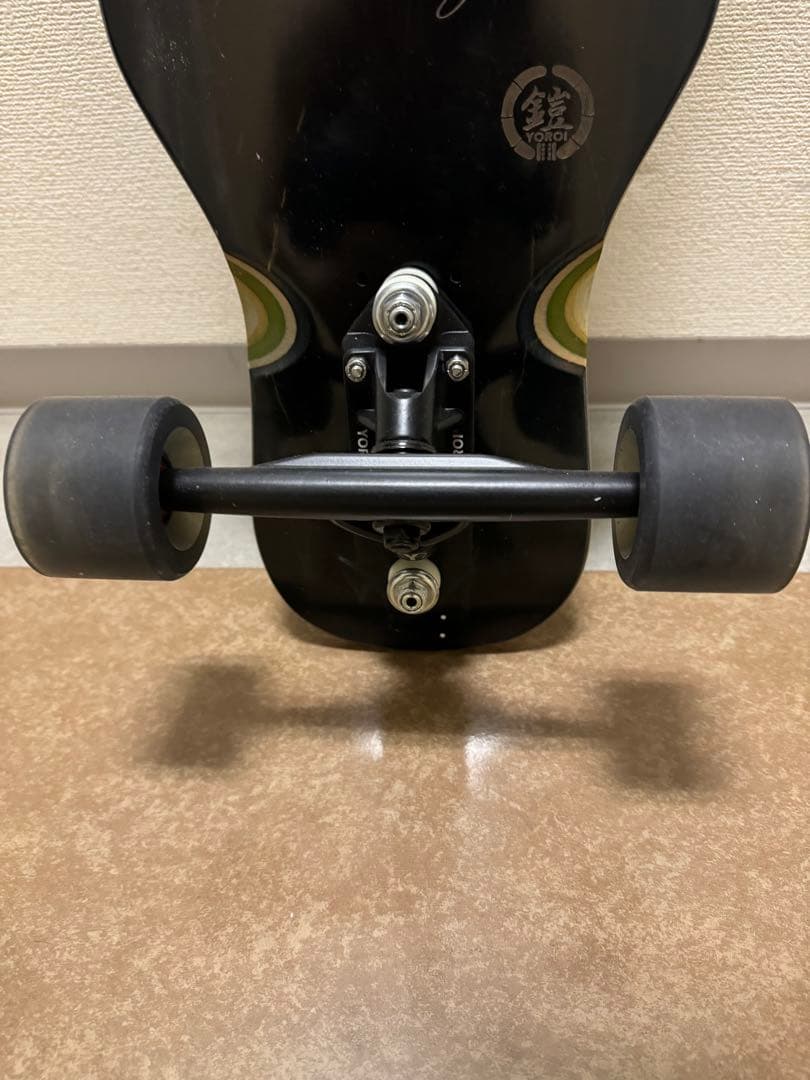 YOROI SKATE スケートボー ド 黒 鎧 風神 - メルカリ