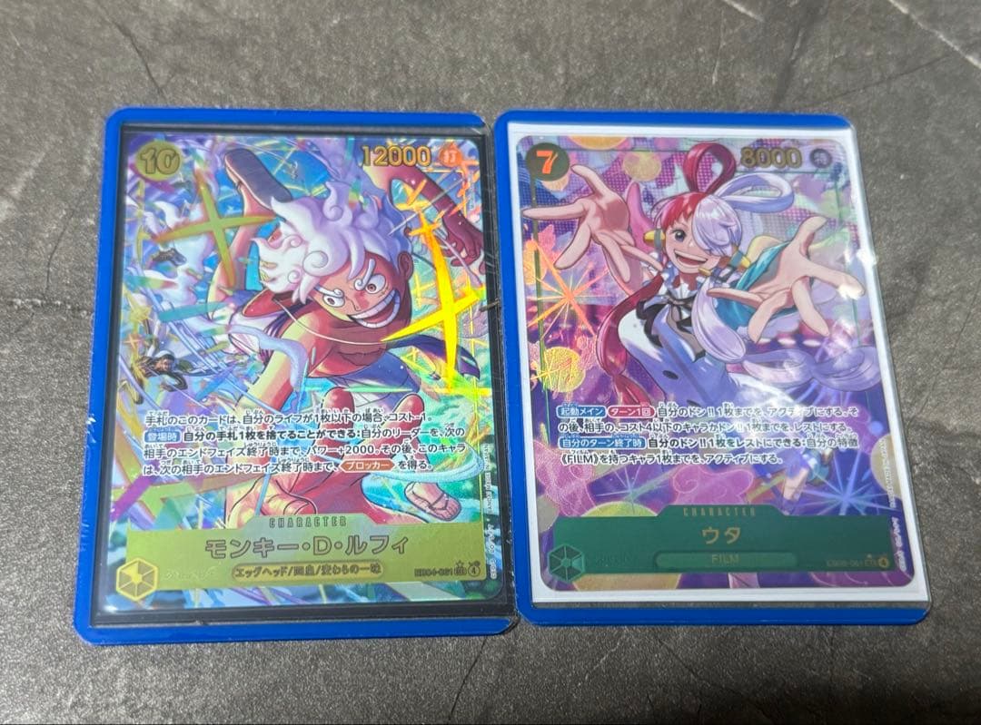 ワンピースカード シクパラ モンキー・D・ルフィ、シクパラ ウタ