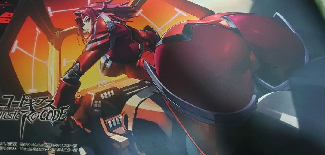 コードギアス　カレン　プレイマット　ラバーマット