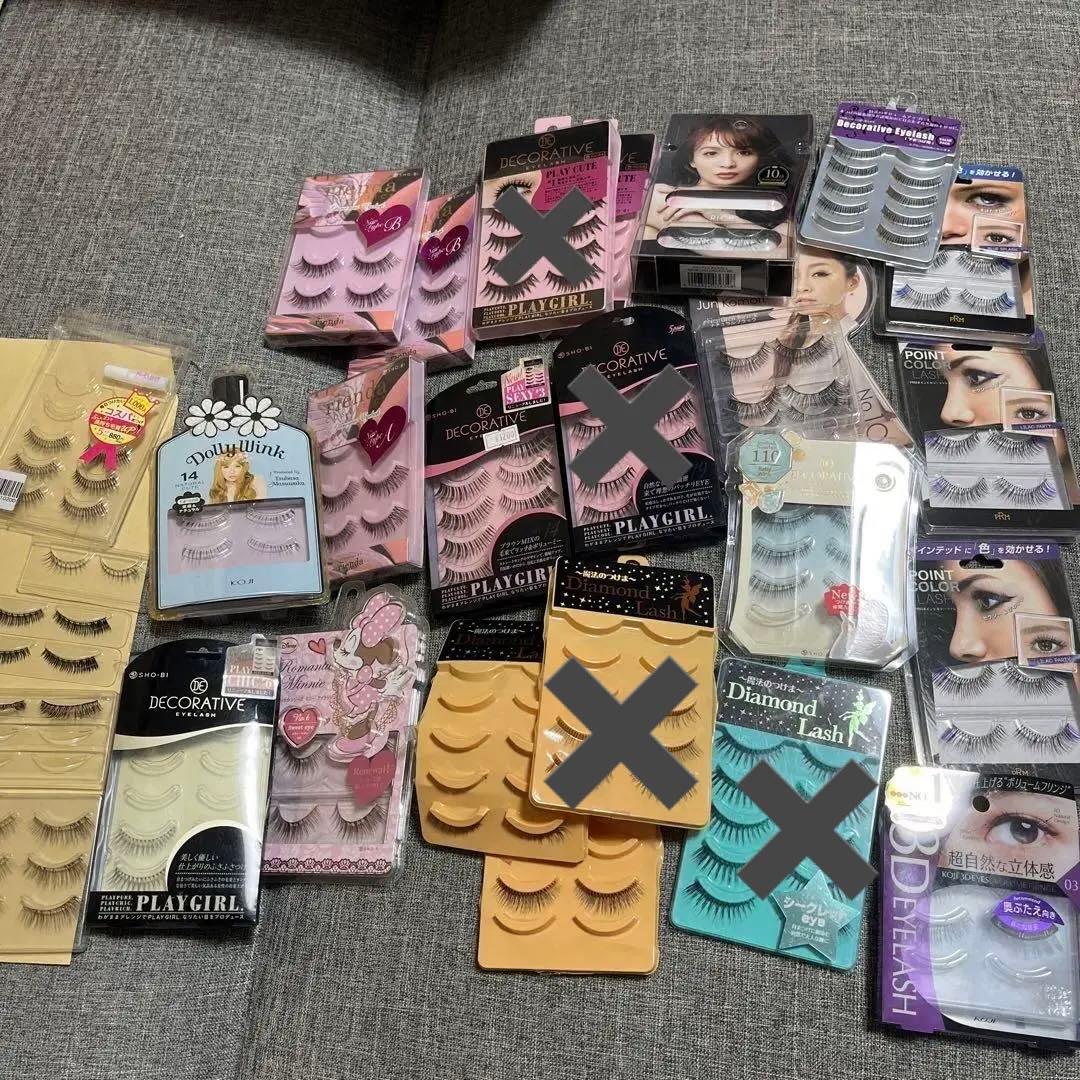 中身更新しました　つけまつげ　バラ売りも可