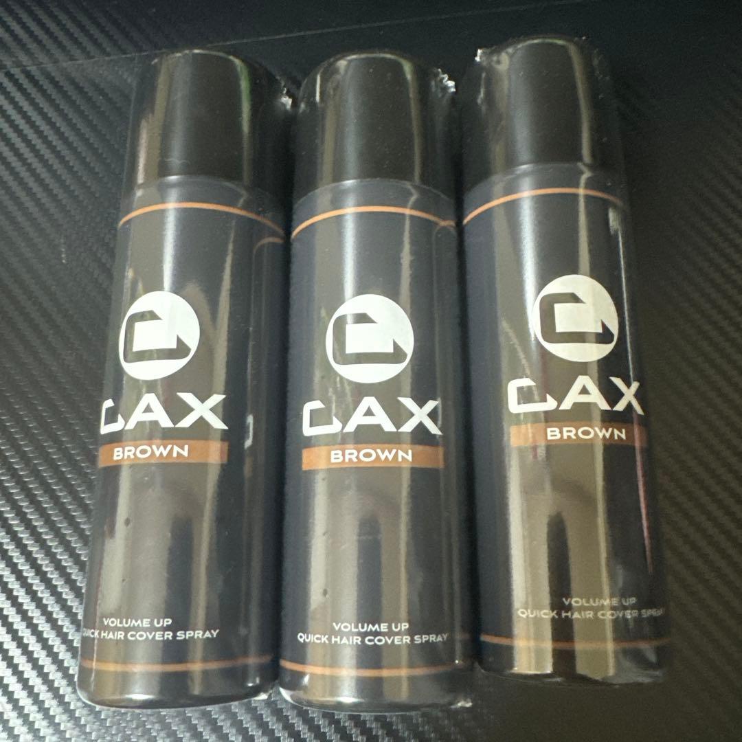 CAX ブラウン ヘアスプレー 3本セット Amazon | CAX (カックス) 自然なツヤ感 & 無香料 ボリュームアップ