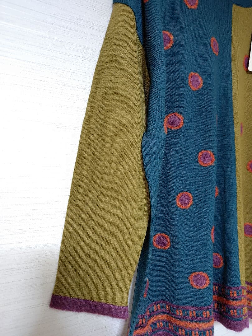 ☆土・日 限定でお値下げ　《M.&KYOKO》ニットプルオーバー　　チュニック