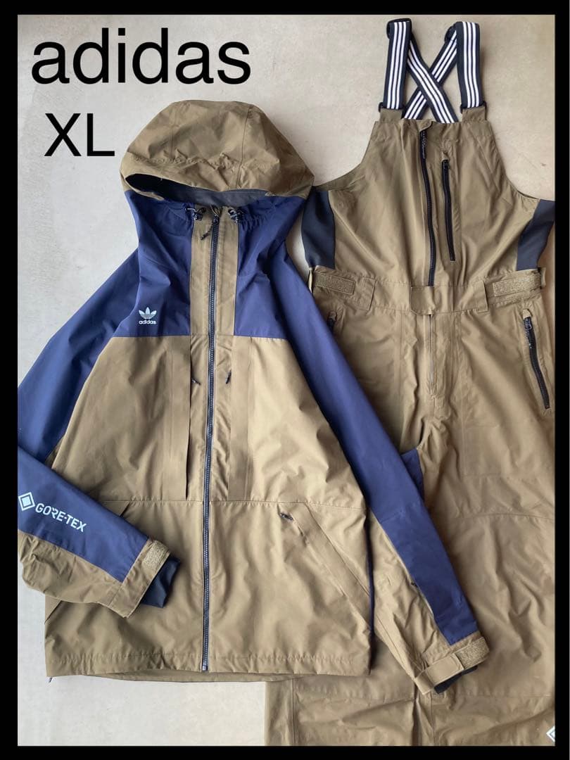 adidas】アディダス スノーボード ウェア XL ゴアテックス 上下