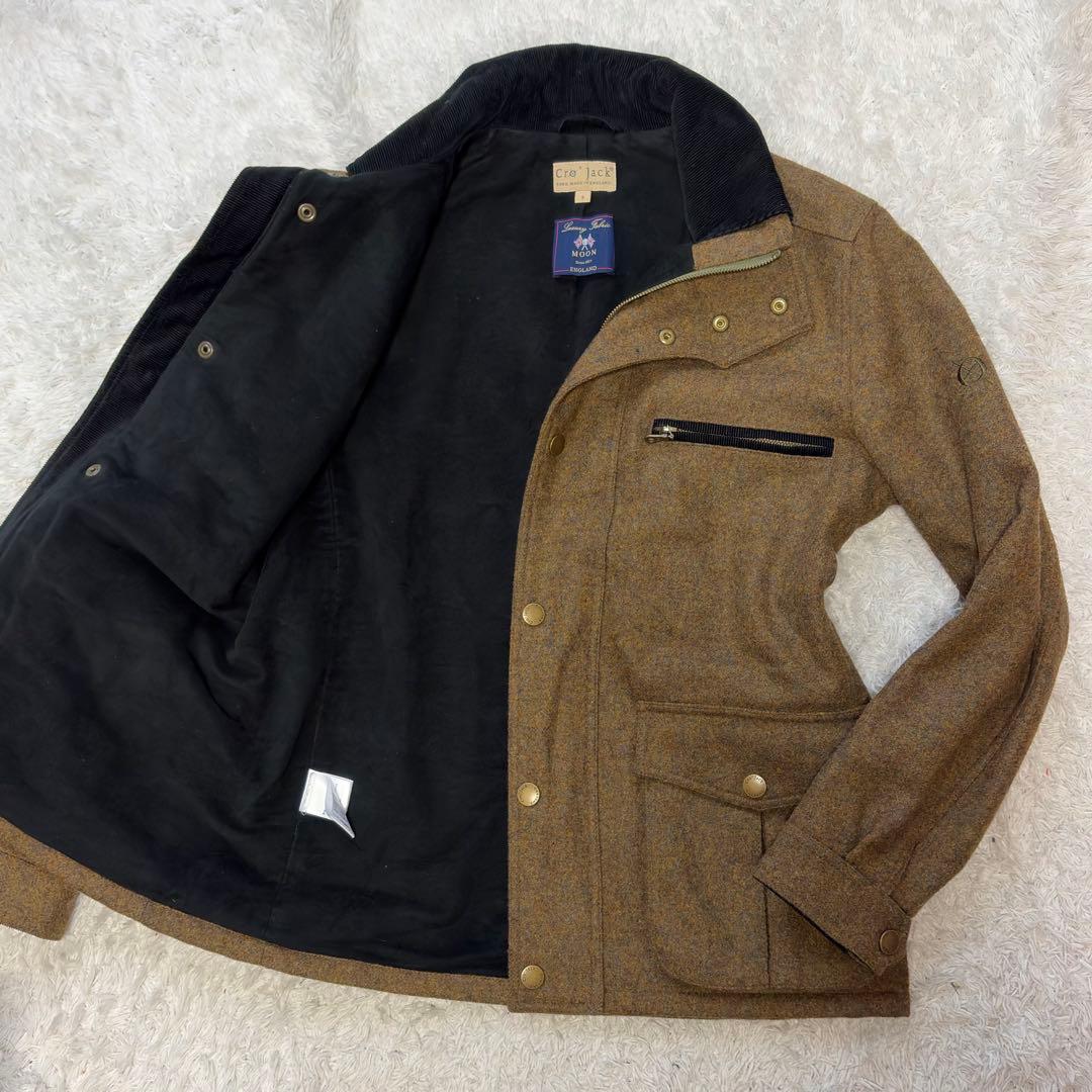 英国製✨極美品✨MOON社✨ Cro’Jack ツイード　ジャケット L相当