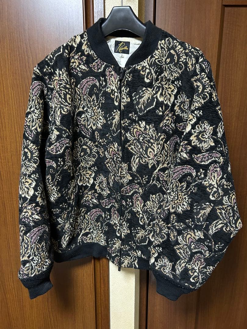 ツチバンNeedles ゴブラン織ベースボールJK ジョンブルフリース