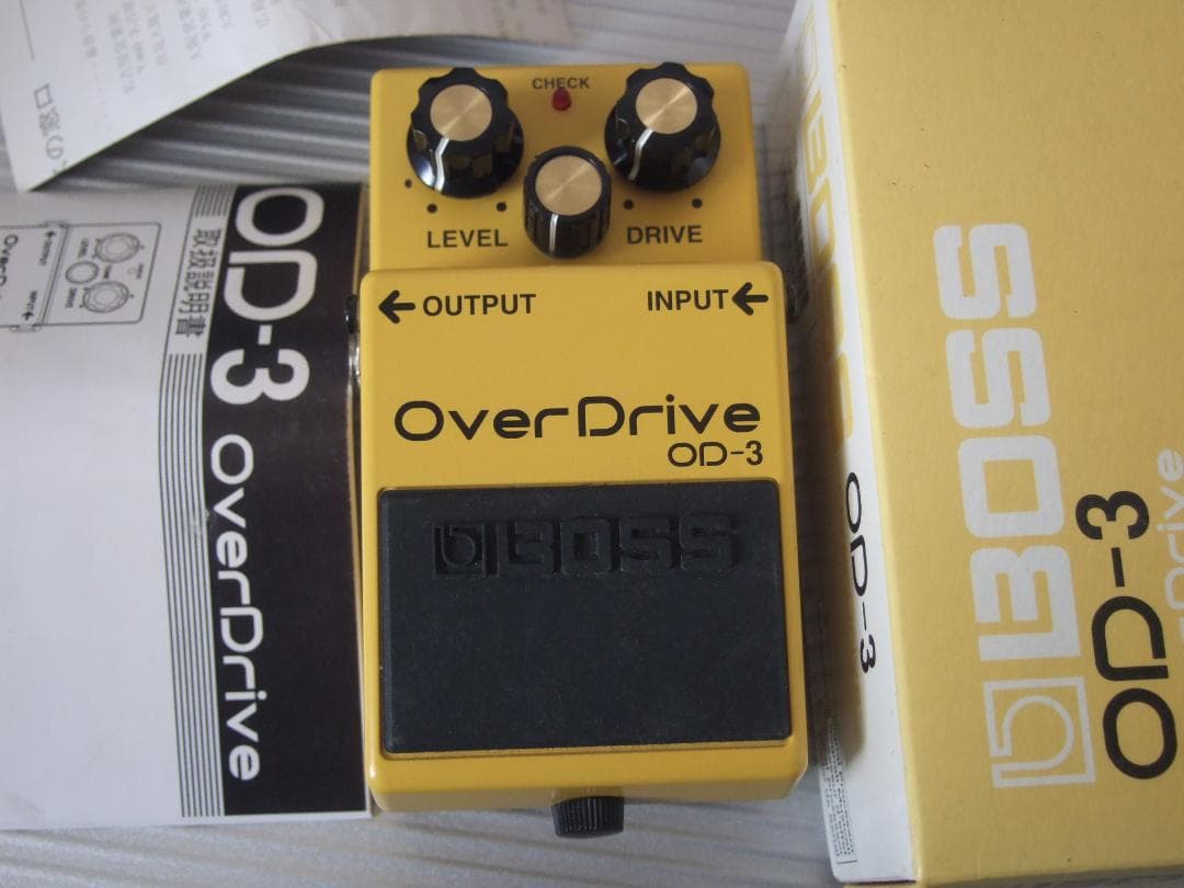 ZK1 新品同様 初年度初月 超初期ロット BOSS OD-3 OD3