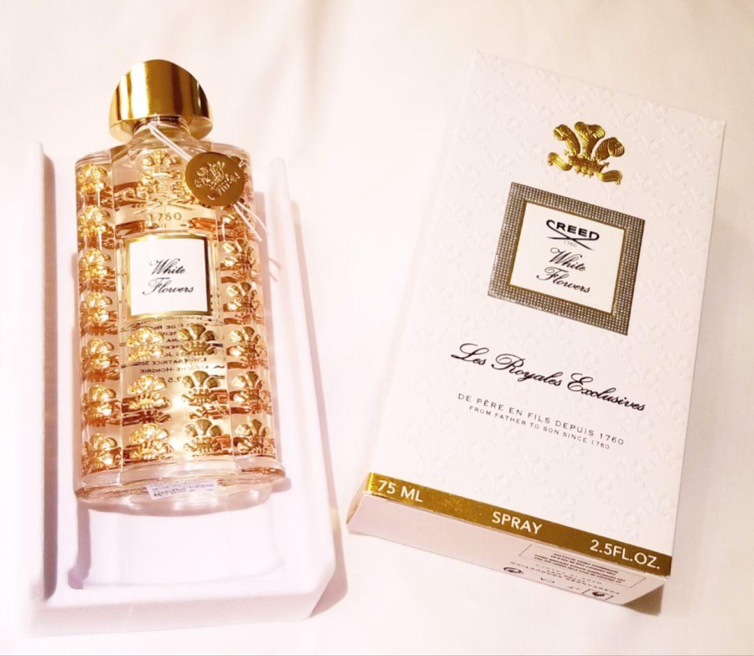 【美品】CREED White Flowers 75ml ロワイヤル エクスクル