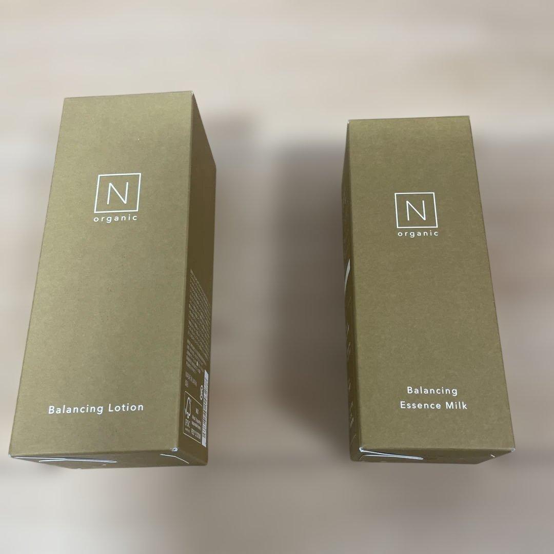N organic バランシングローション&エッセンスミルクセット - メルカリ