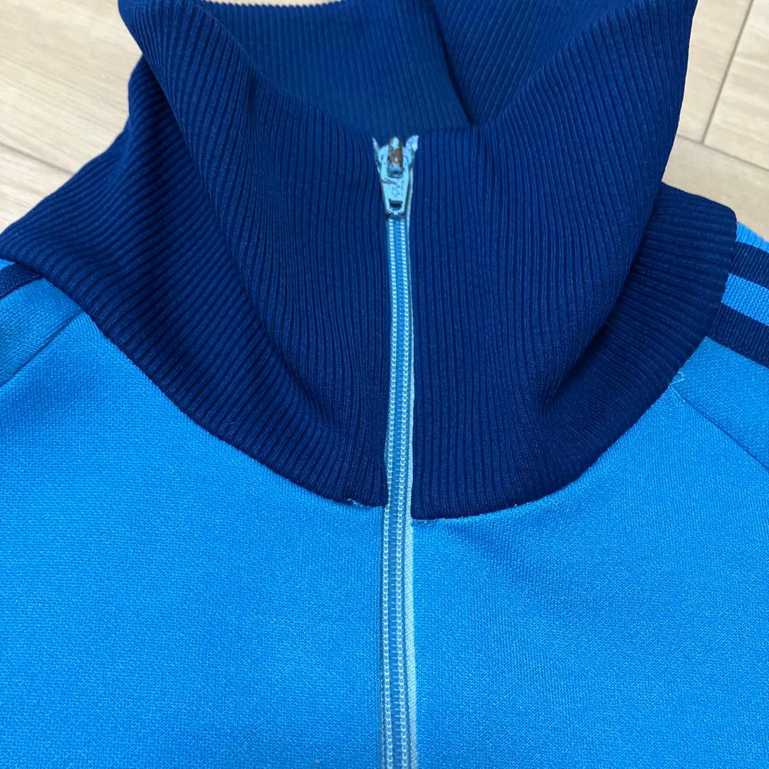 アディダス adidas トラックジャケット 西ドイツ デサント 5号 大きめ