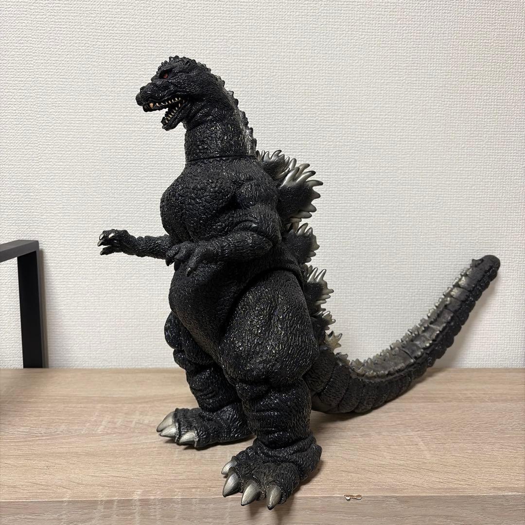 特大 ゴジラ 1991 ソフビ 全長約52cm 高さ約35cm バンダイ